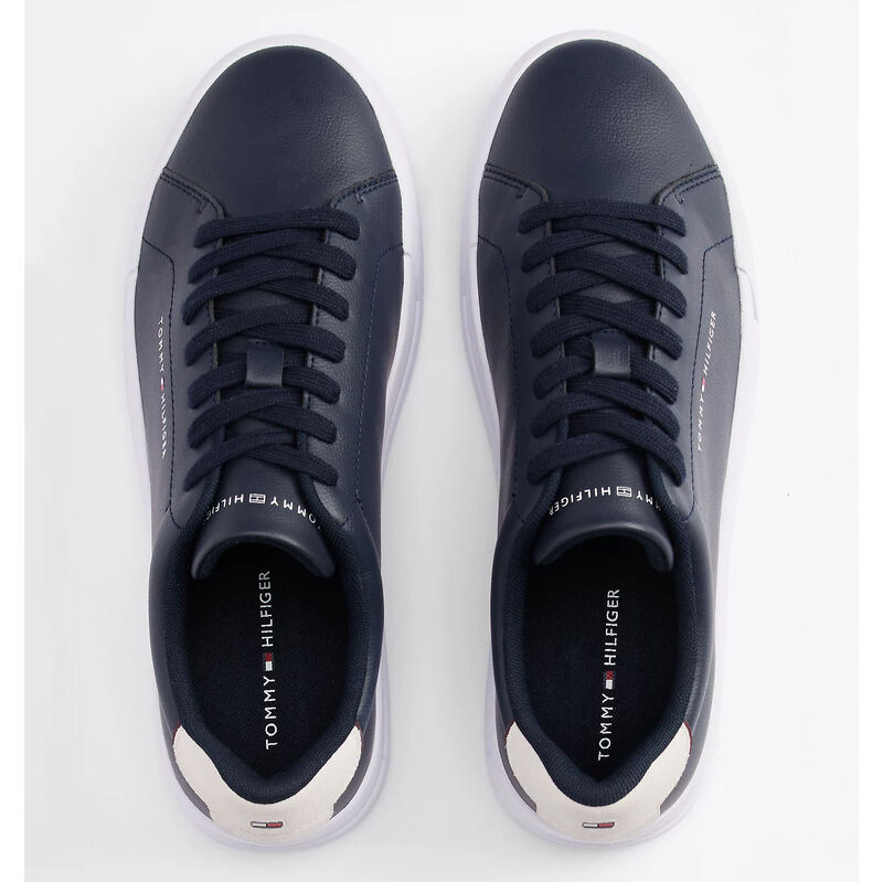 Tommy Hilfiger Essential Court Leather Detail Sneaker image number 2